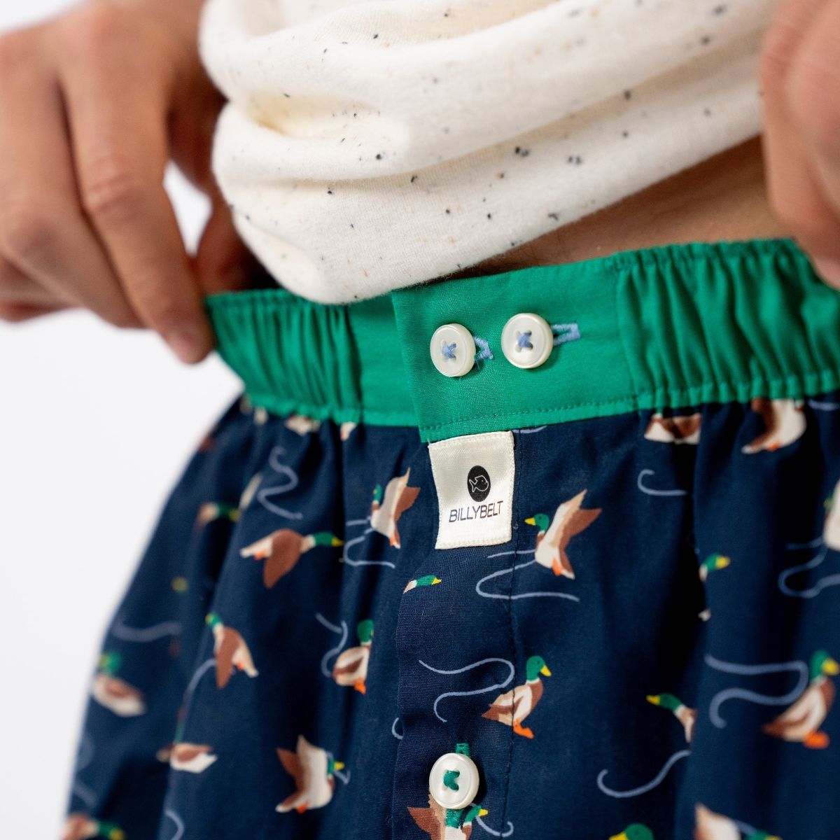 100% organic cotton boxer shorts Ducky