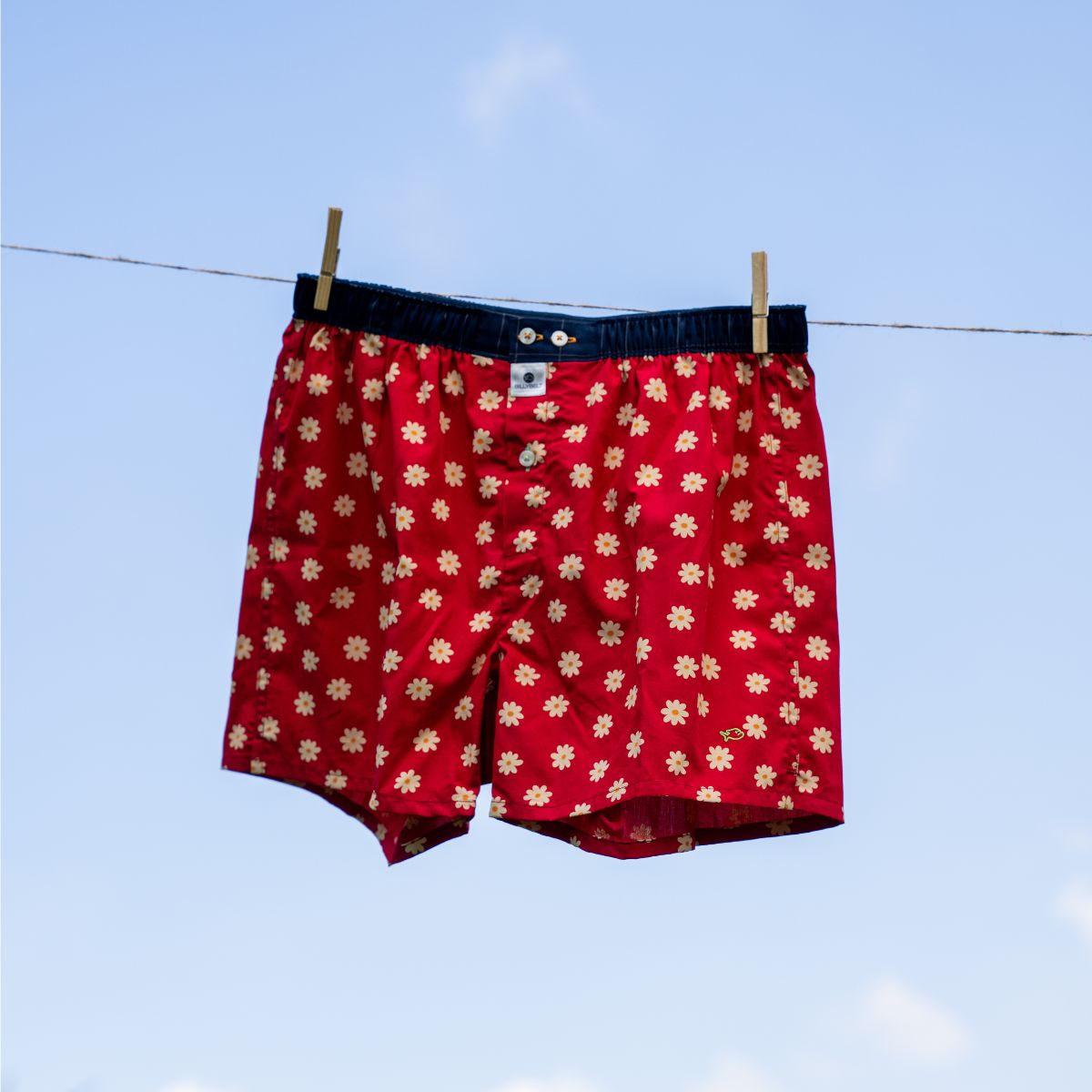 Boxer shorts 100% organic cotton Margherita