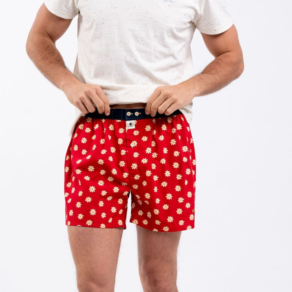 100% organic cotton boxer shorts Margherita