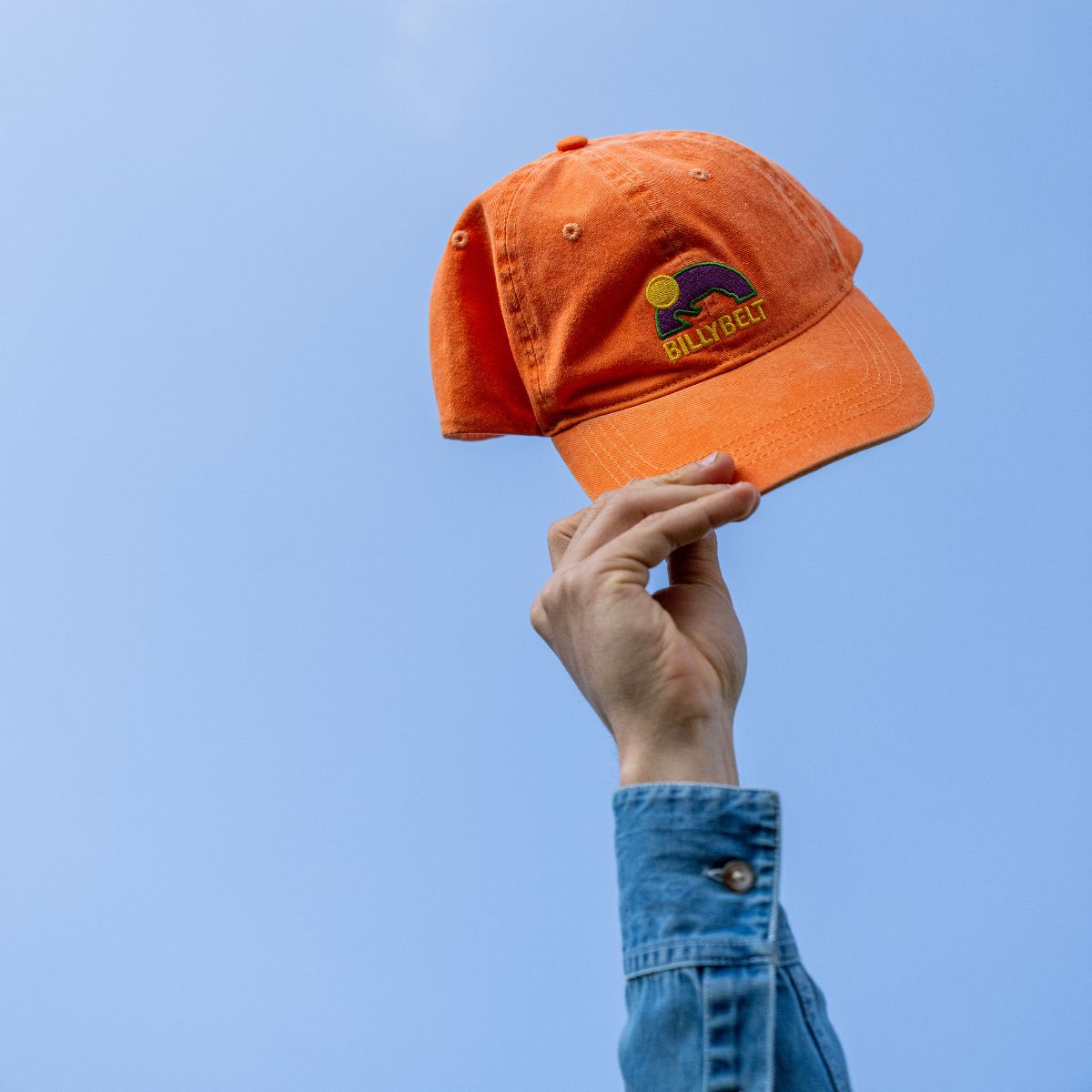 Cap 100% cotton Orange