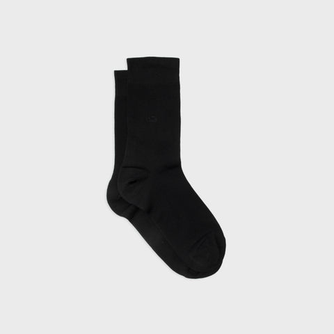 Socks in bamboo Plain - Black