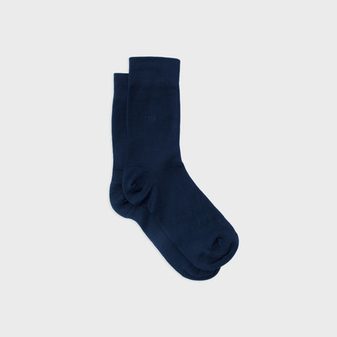 Socks in bamboo Plain - Navy