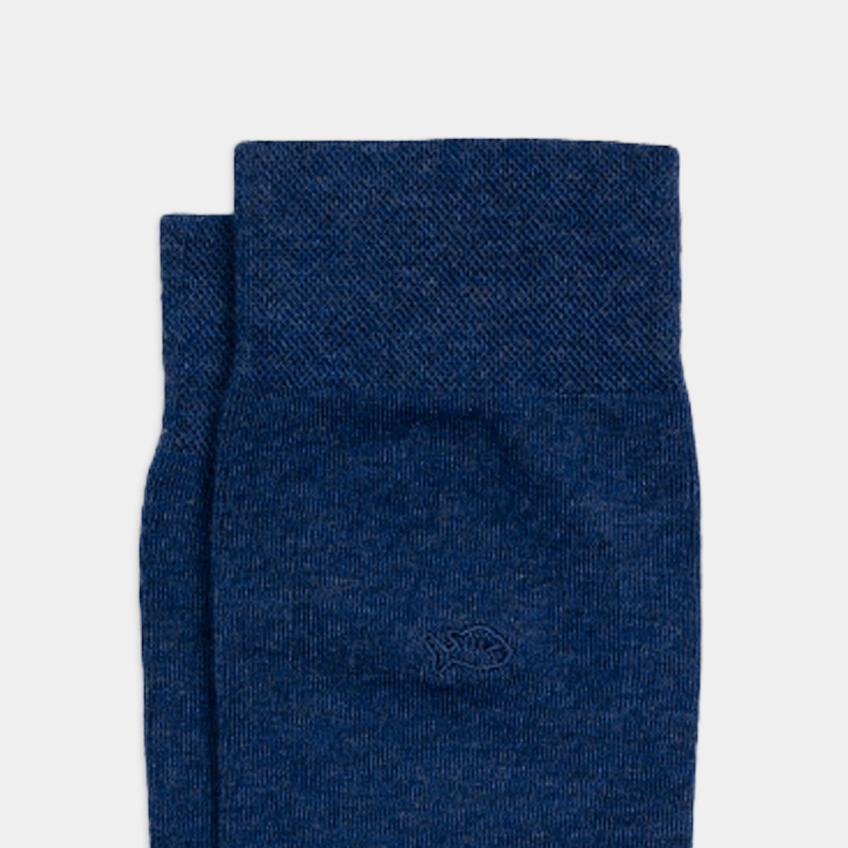 Chaussettes en bambou - Bleu chiné