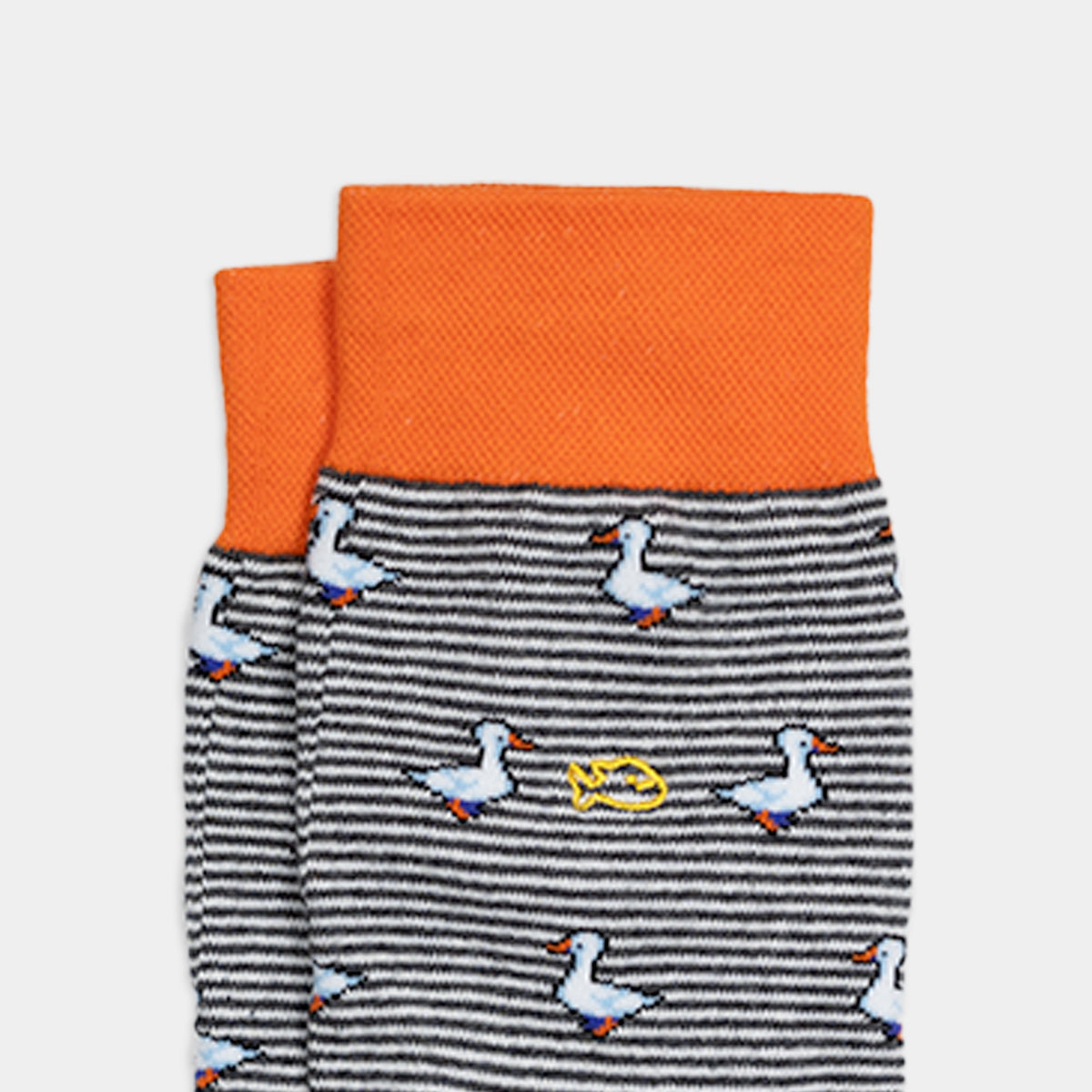 Chaussettes en coton peigné Animaux - Oie