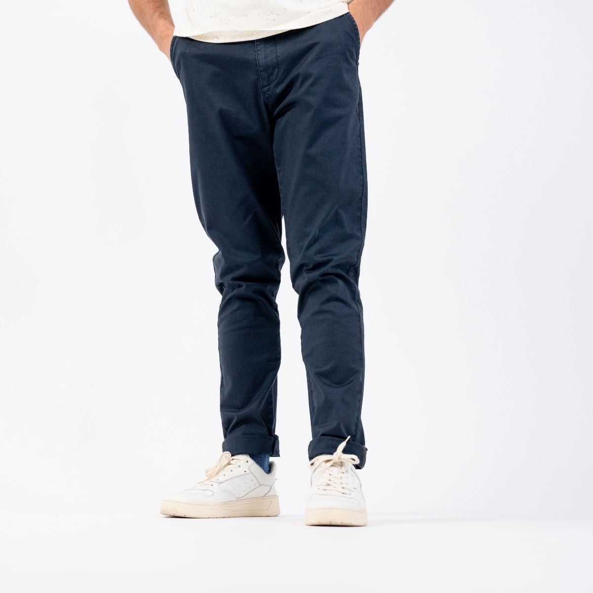 Chino pants Navy blue