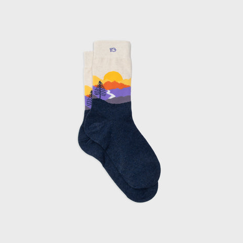 Chaussettes en coton peigné À motifs - Colorado