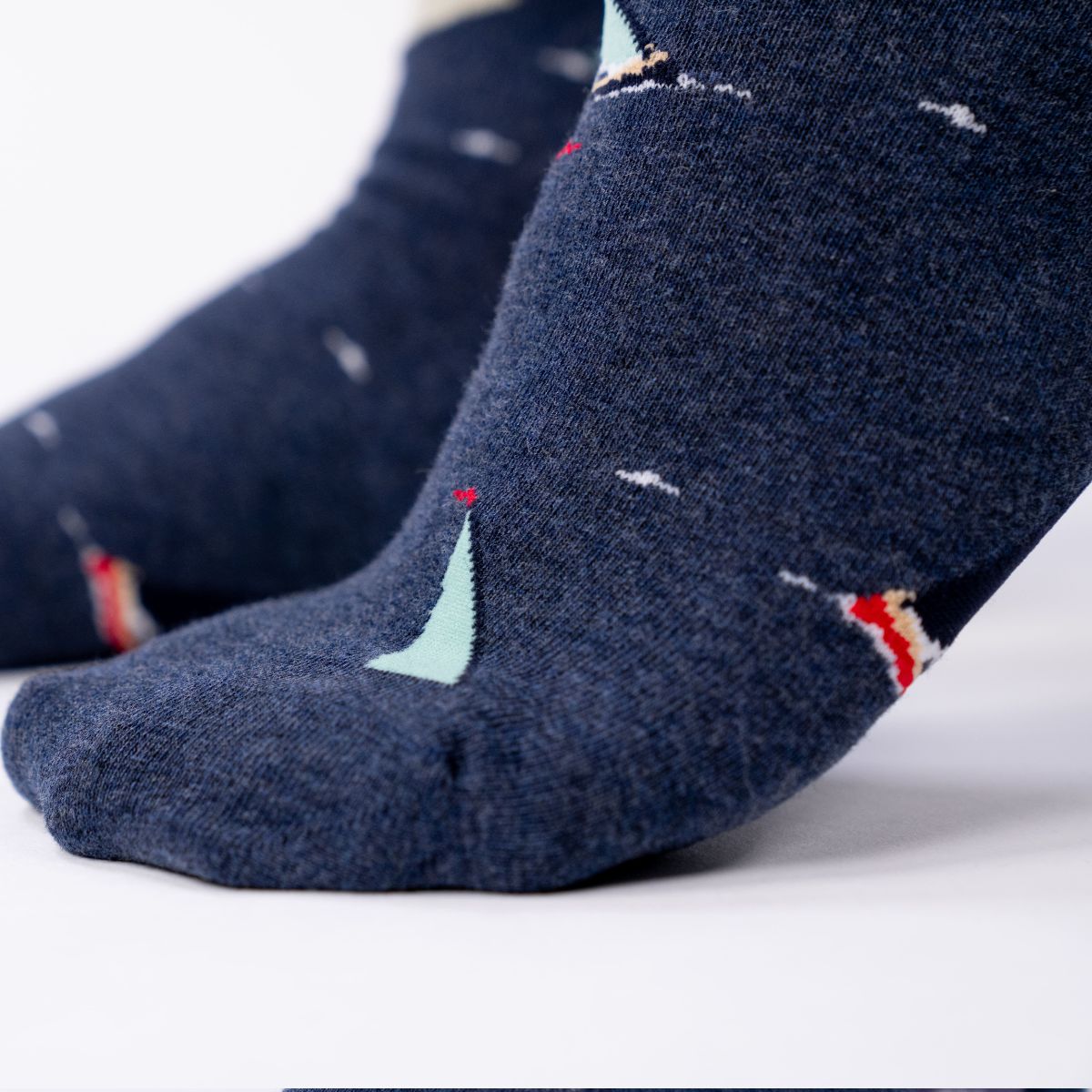 Chaussettes en coton peigné A motifs - San Francisco