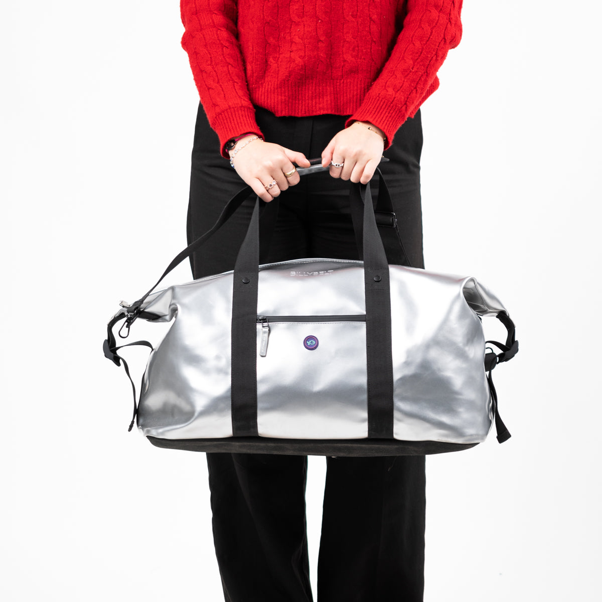 Travel bag duffle-bag 37L Silver