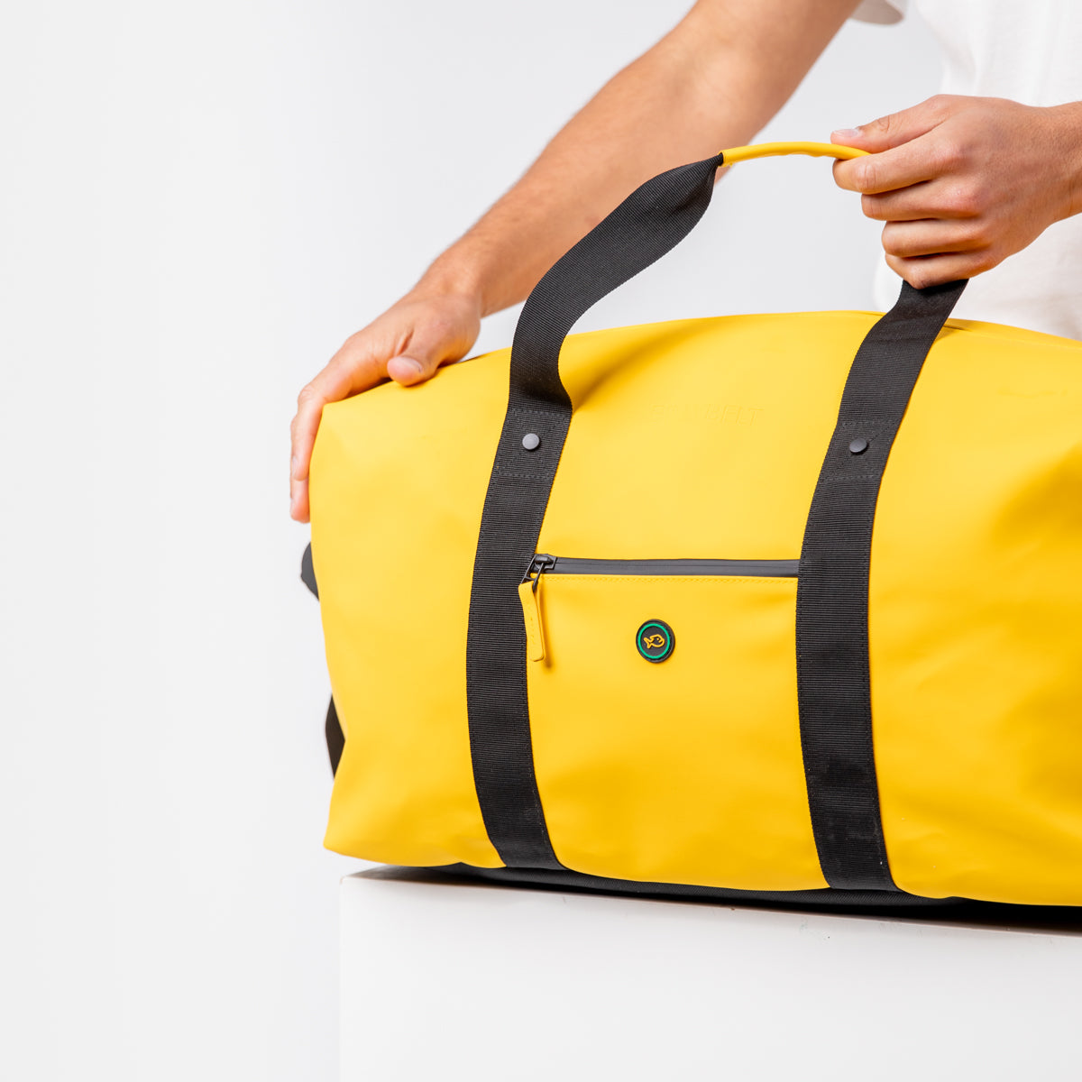 Sac de voyage duffle-bag 37L Jaune