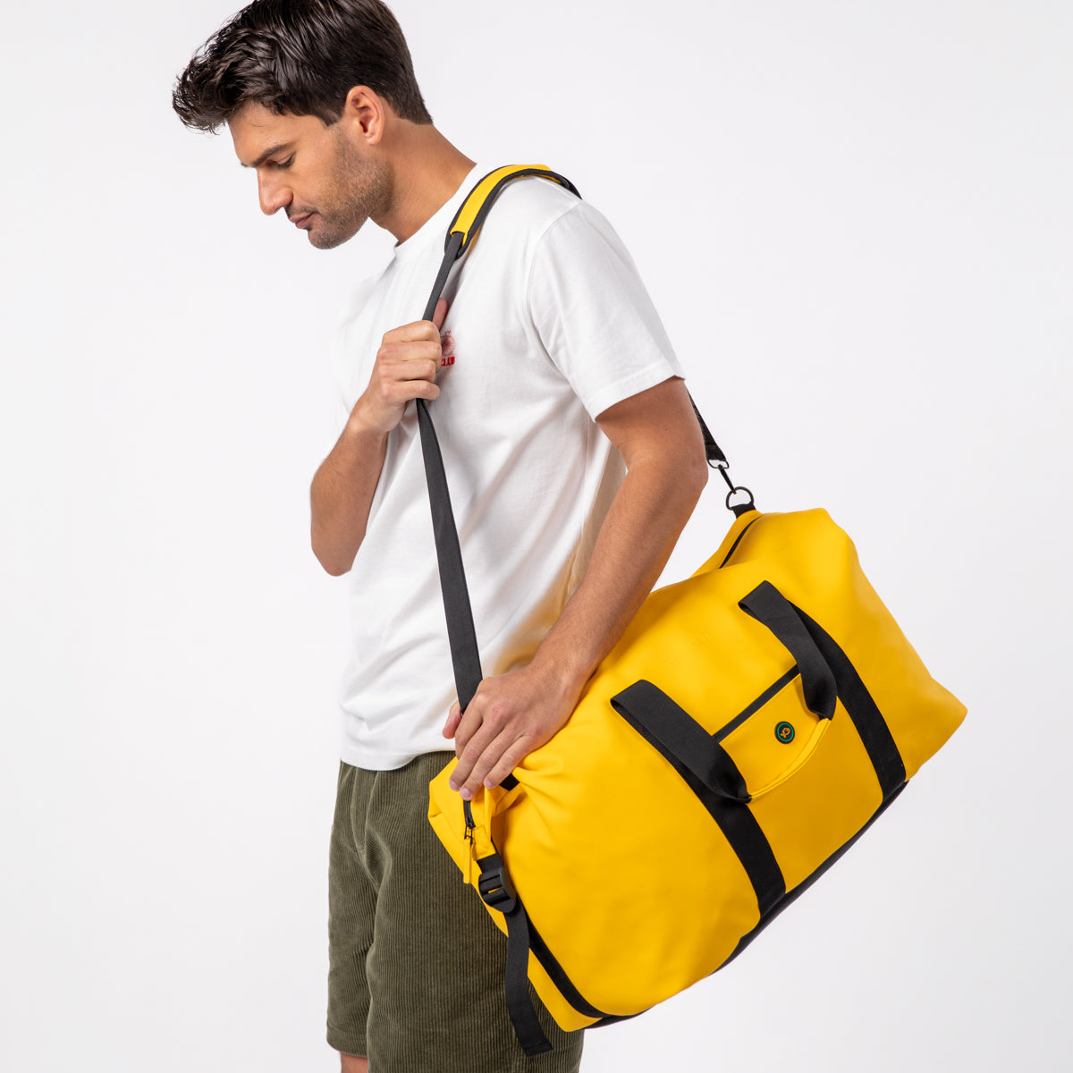 Sac de voyage duffle-bag 37L Jaune