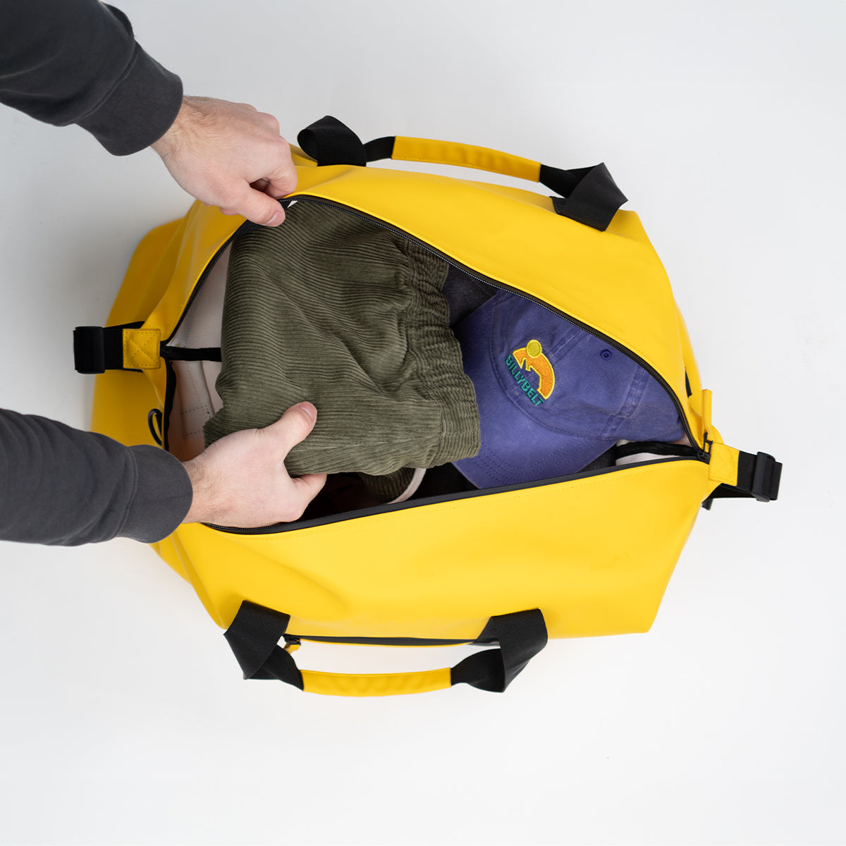 Travel bag duffle-bag 37L Yellow