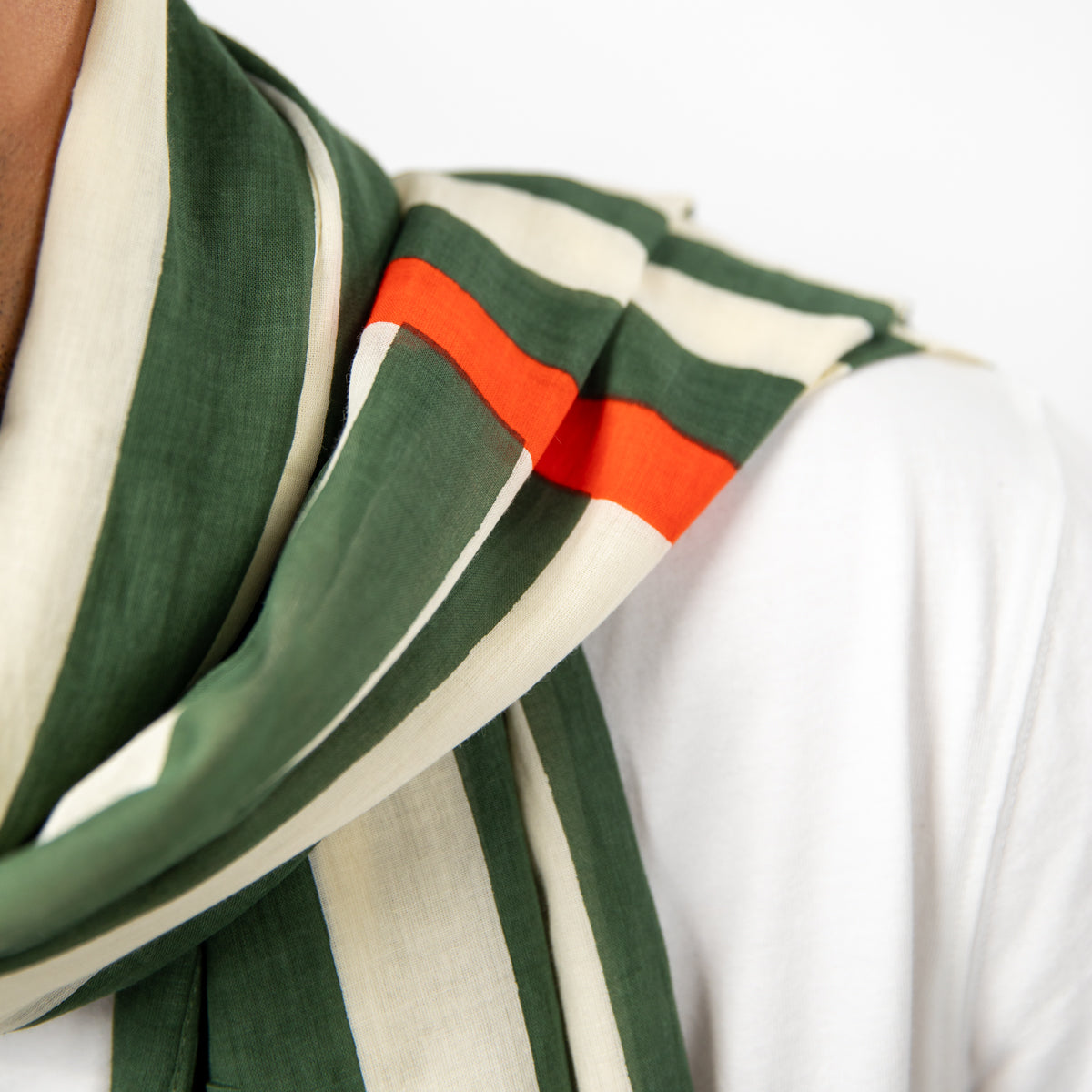 Foulard 100% coton biologique Everglades