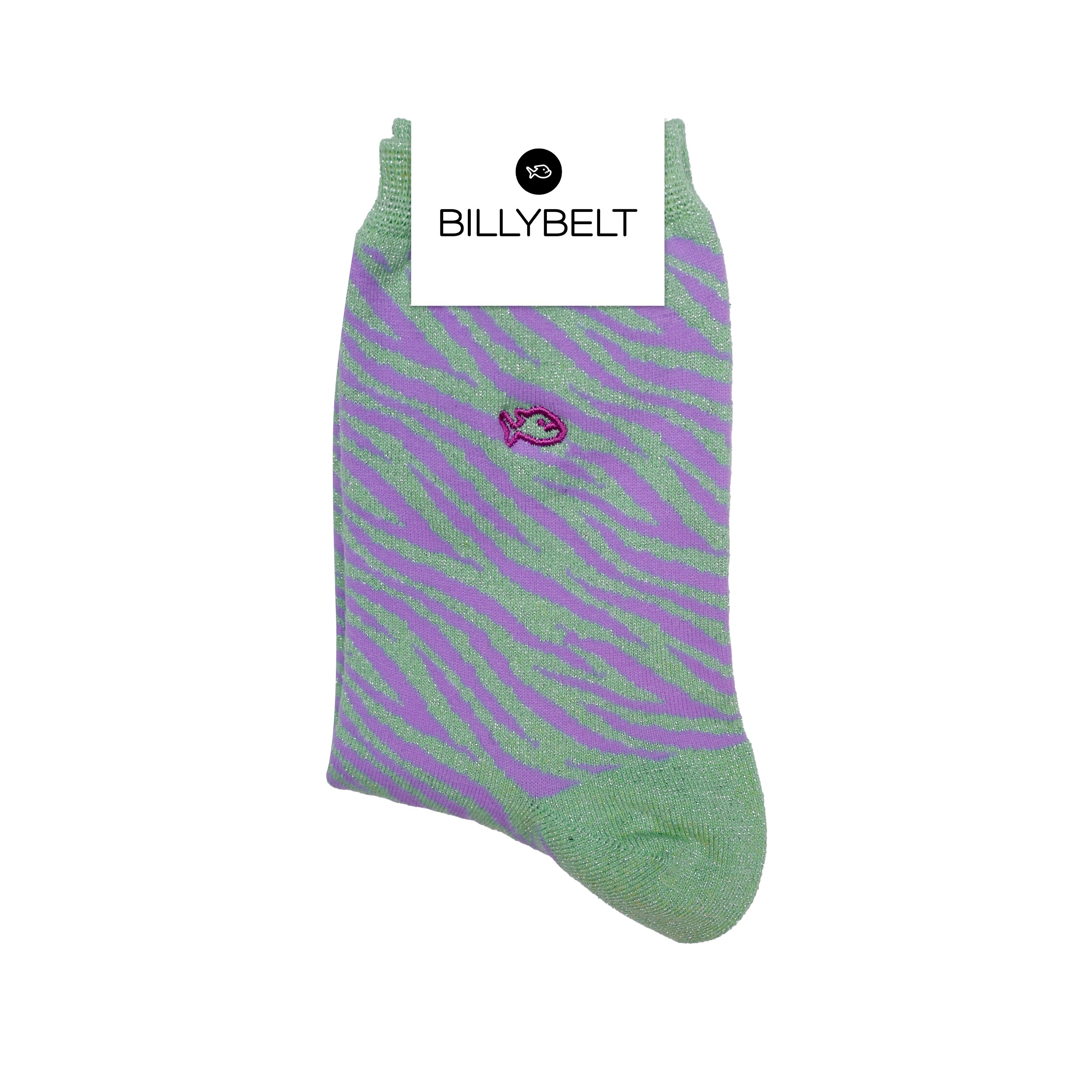 Coffret 3 chaussettes Vert et violet