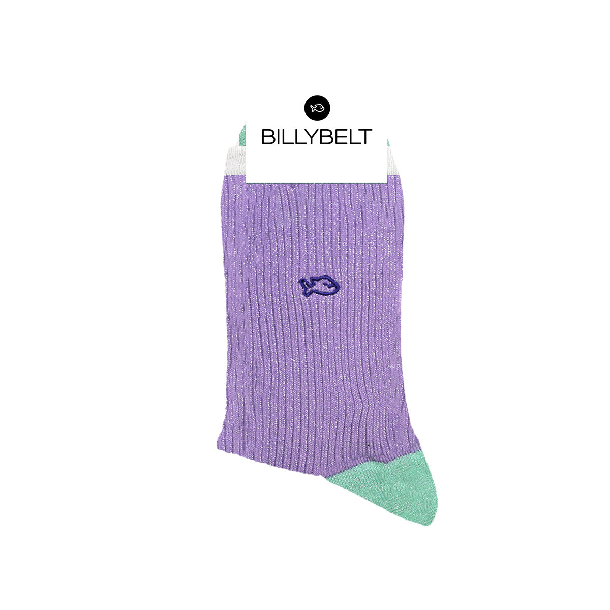 Coffret 3 chaussettes Vert et violet