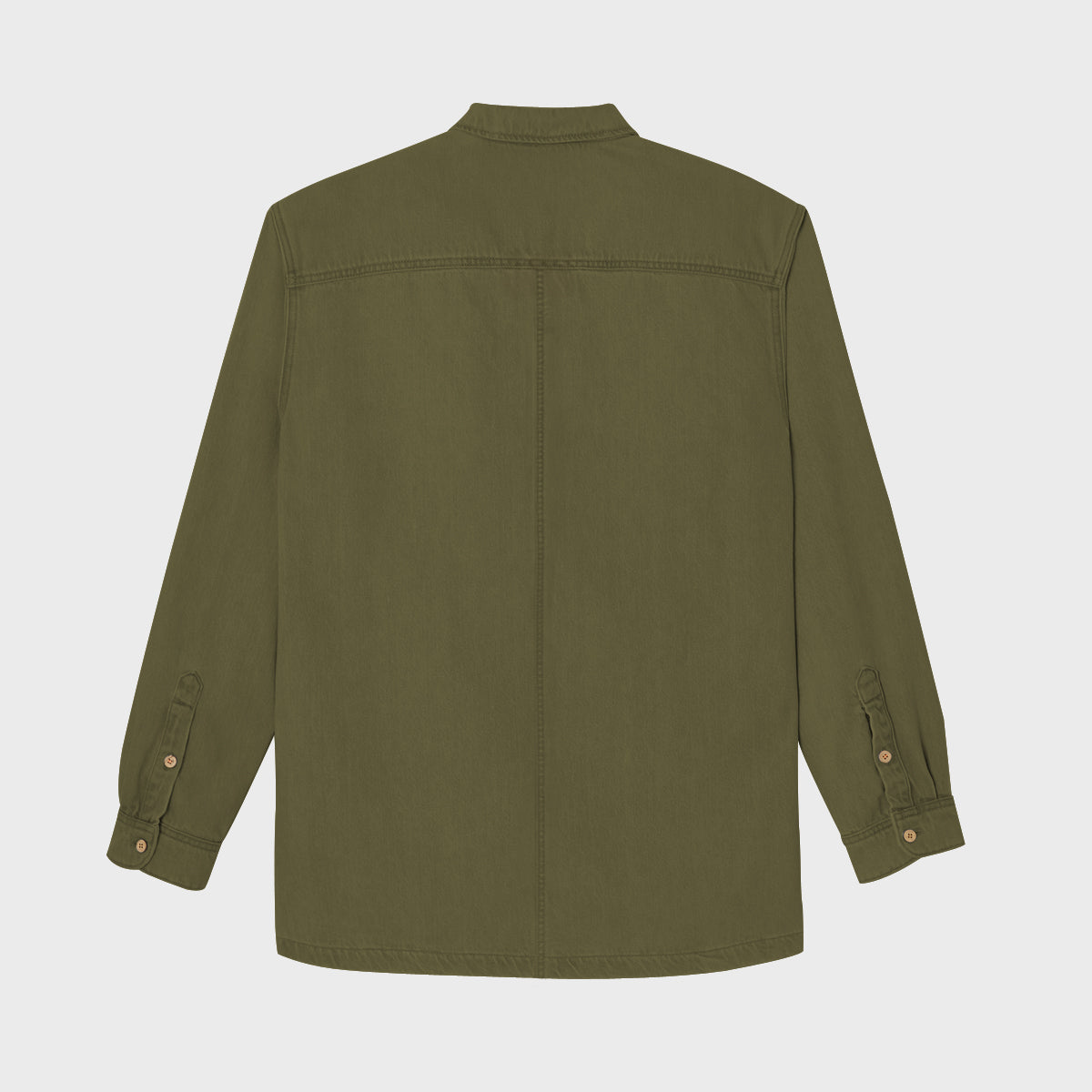 Denim overshirt - Khaki