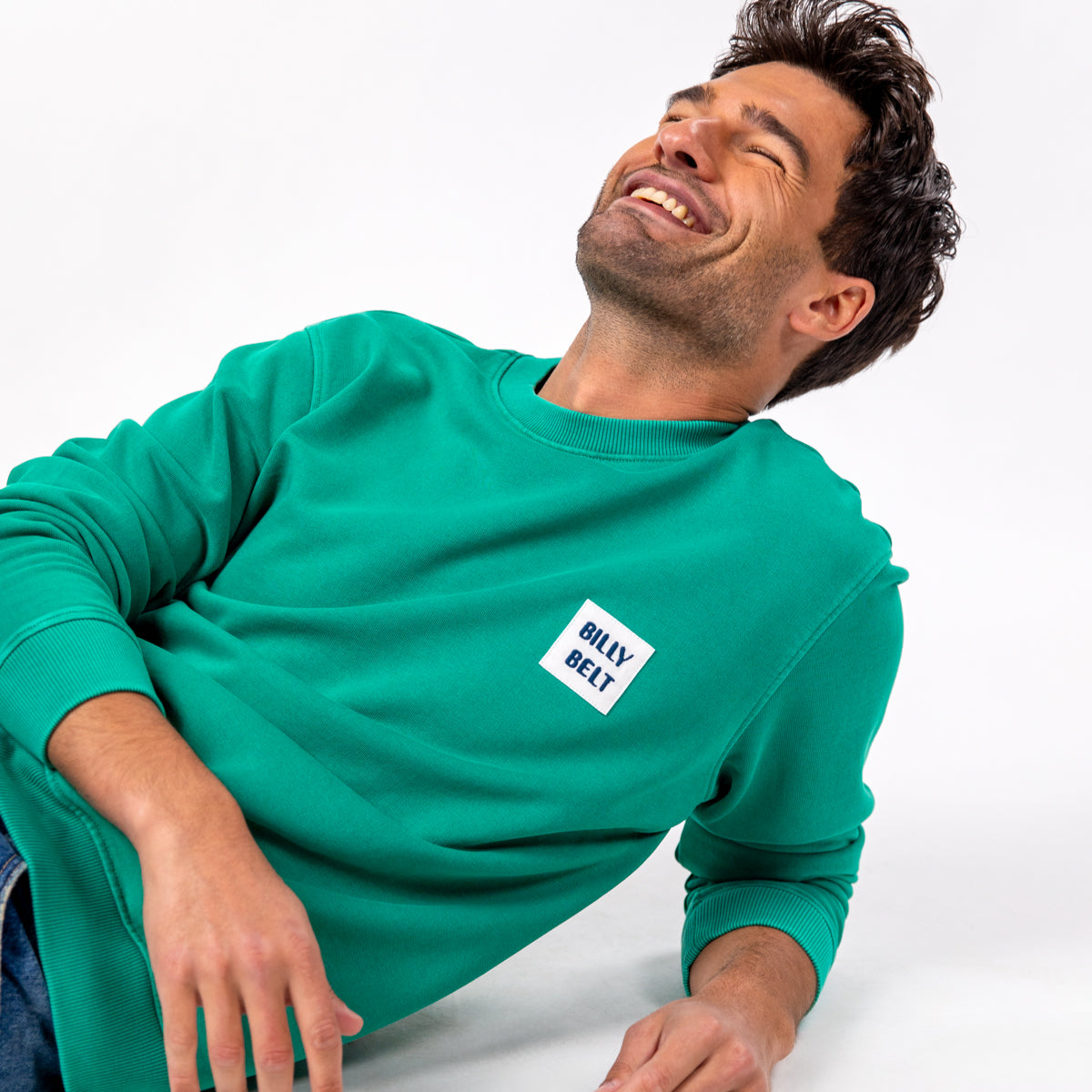 100% organic cotton sweatshirt Billyclub - Green
