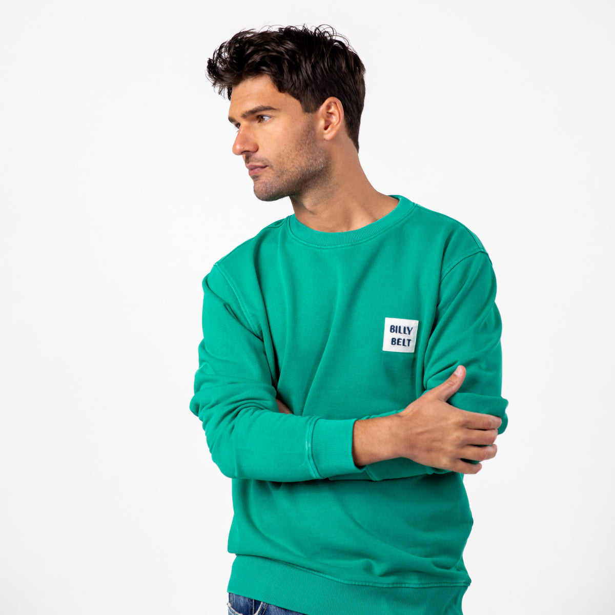 100% organic cotton sweatshirt Billyclub - Green
