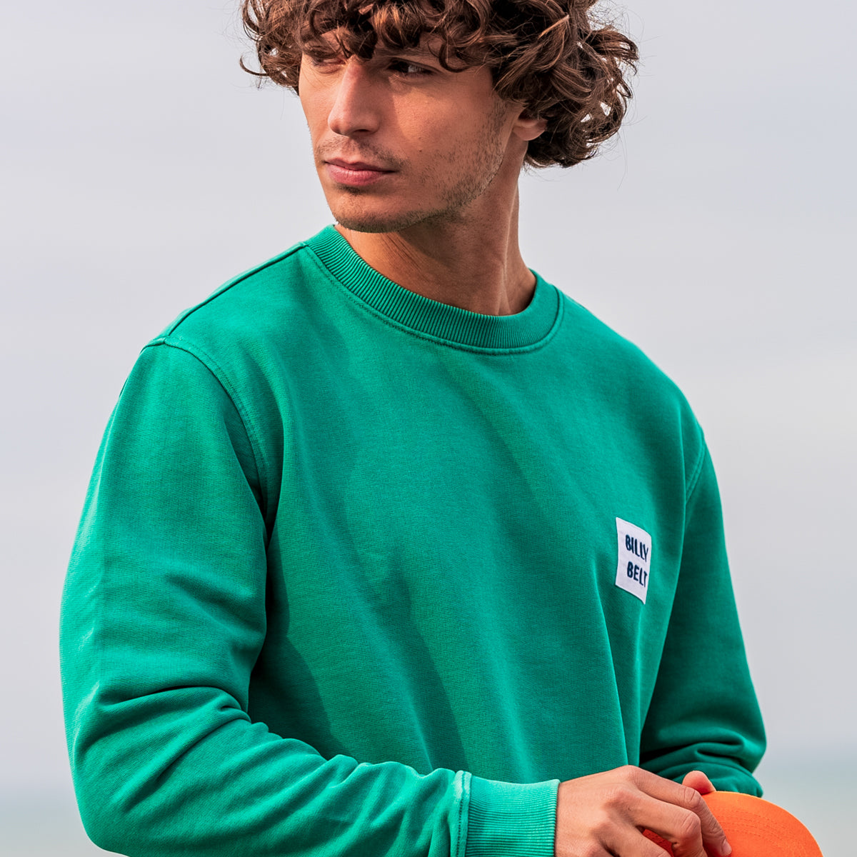 100% organic cotton sweatshirt Billyclub - Green
