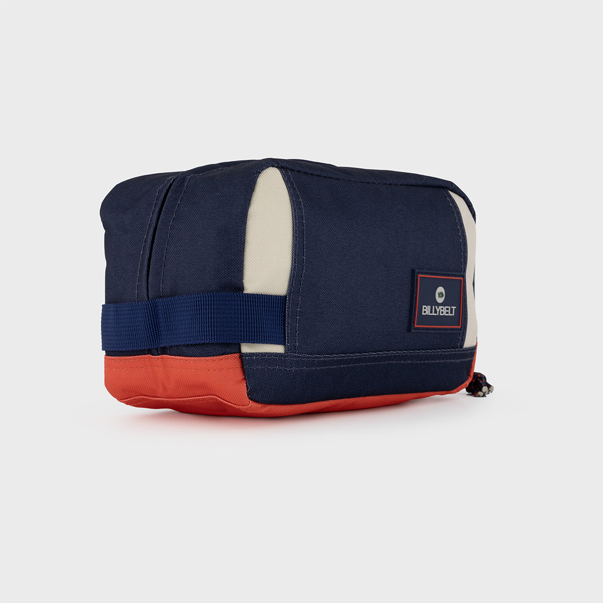 Wash bag 100% recycled polyester Navy and ivory