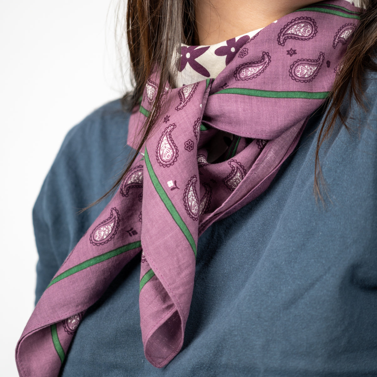 Scarf 100% organic cotton Servane