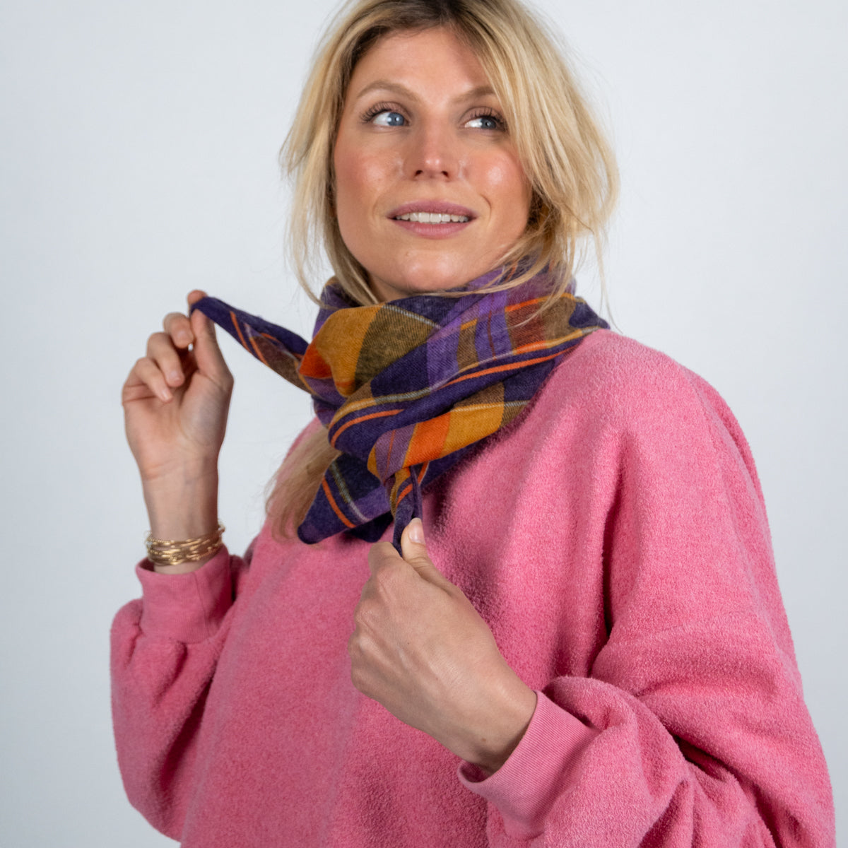 Foulard 100% laine Victoire