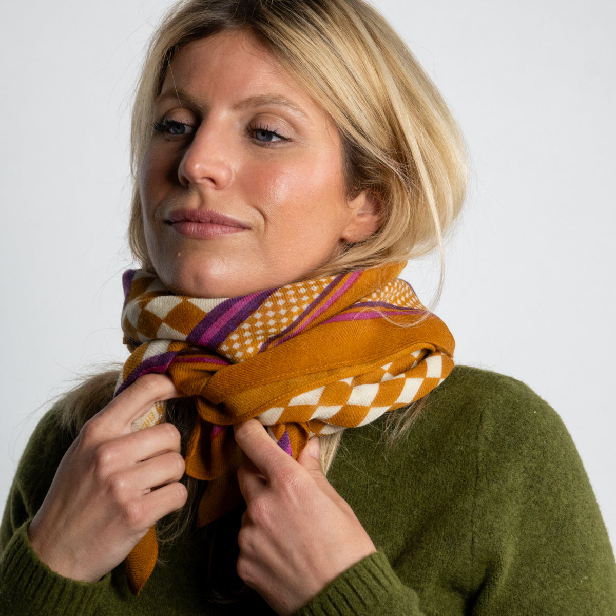 Foulard 100% laine Sophie