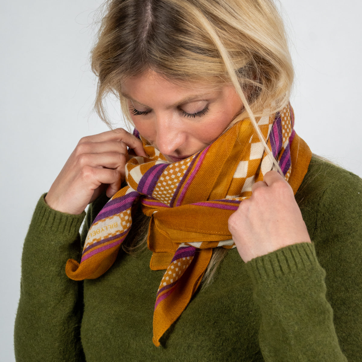 Foulard 100% laine Sophie