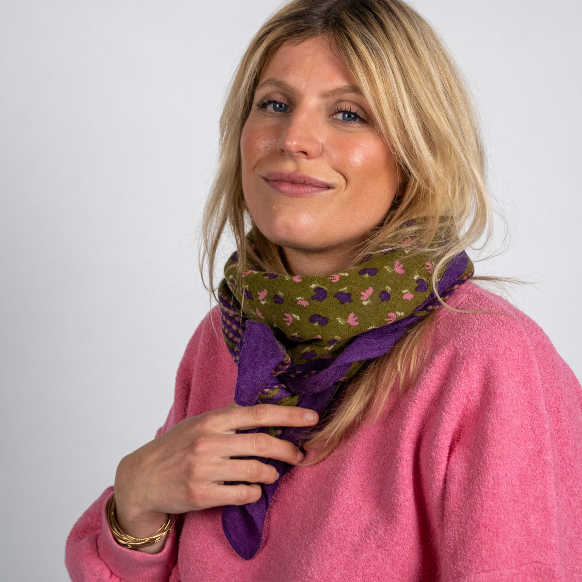 Foulard 100% laine Pauline