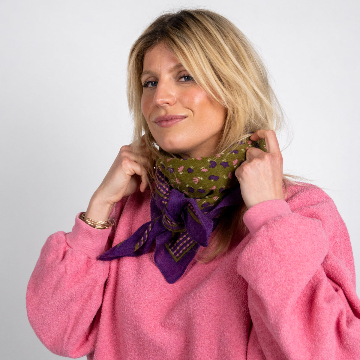 Foulard 100% laine Pauline