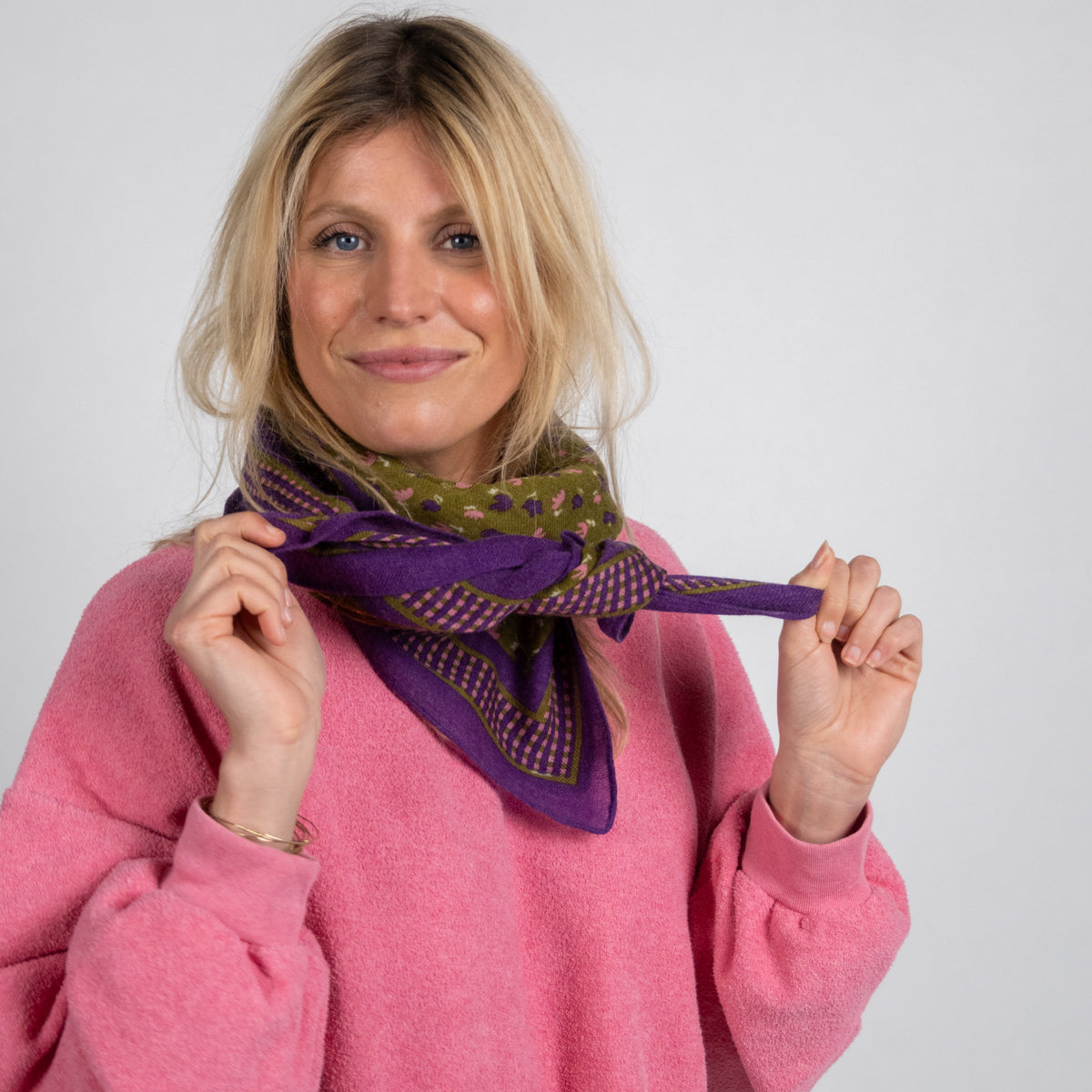 Foulard 100% laine Pauline