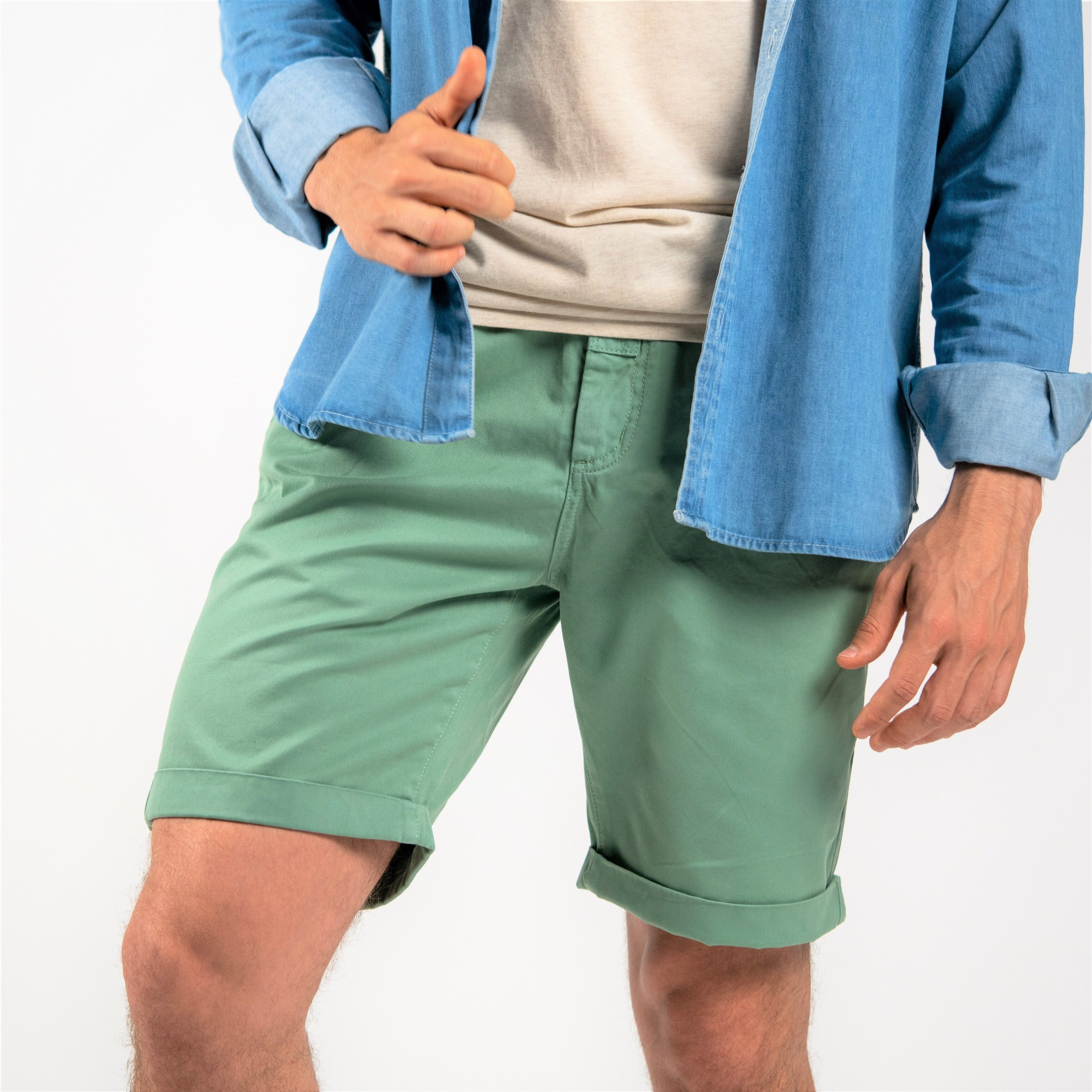 Shorts 100% organic cotton First horizon – Green