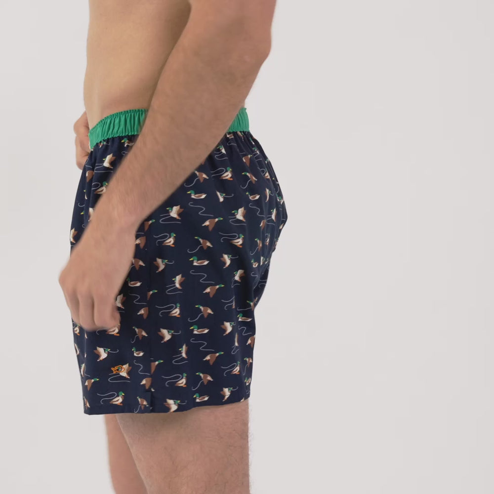 100% organic cotton boxer shorts Ducky