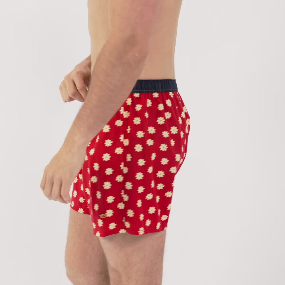 100% organic cotton boxer shorts Margherita